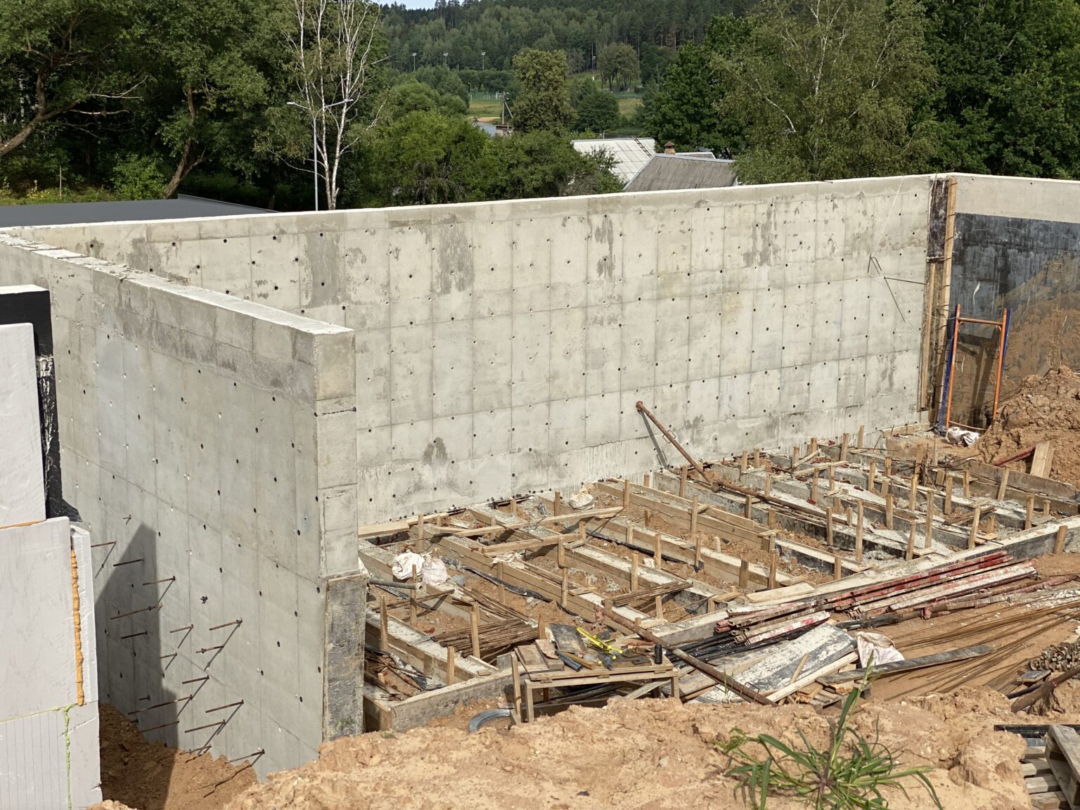 Ленточный фундамент под ключ под ключ для дома и бани - webuild.by